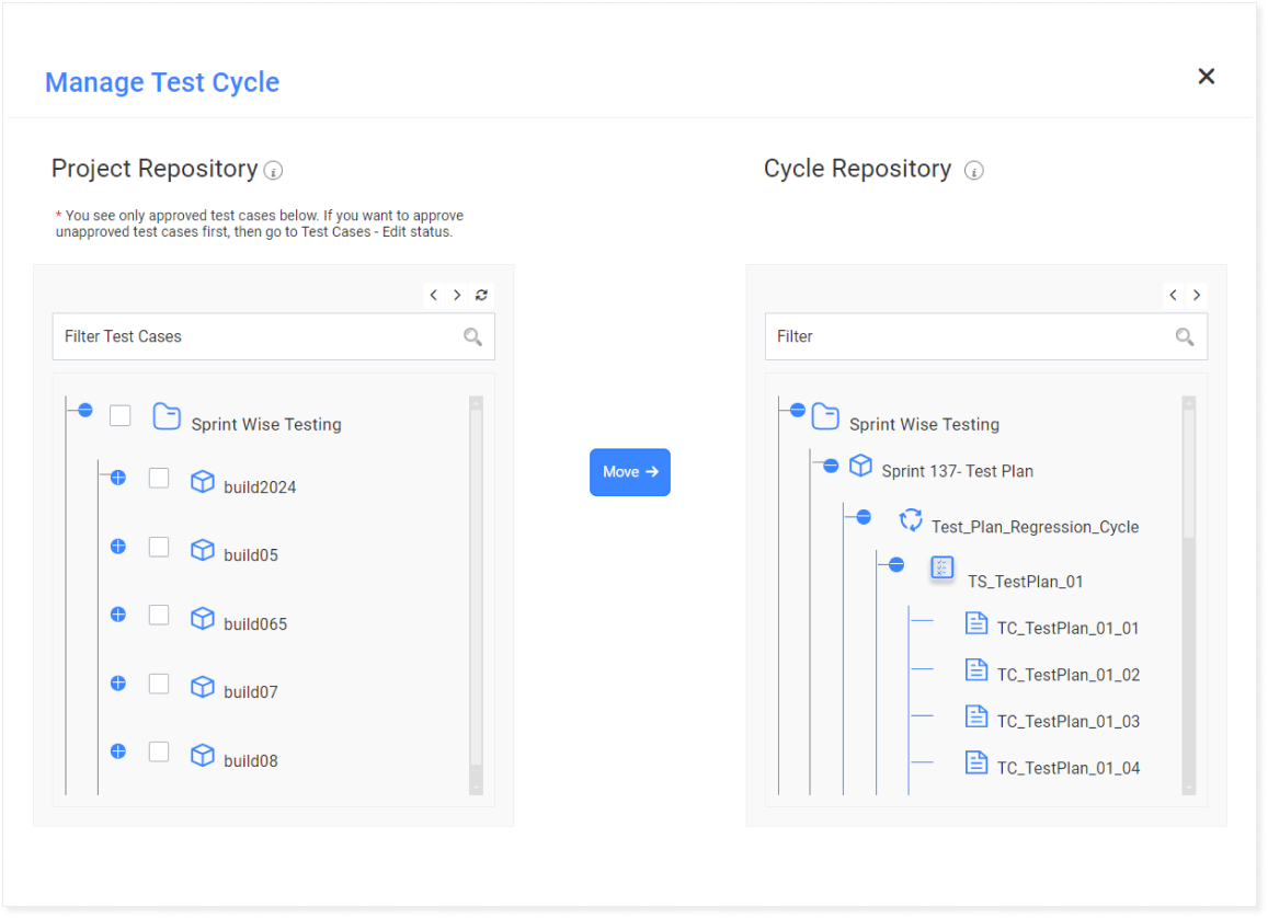 collaborate dashboard Test Management Tool 