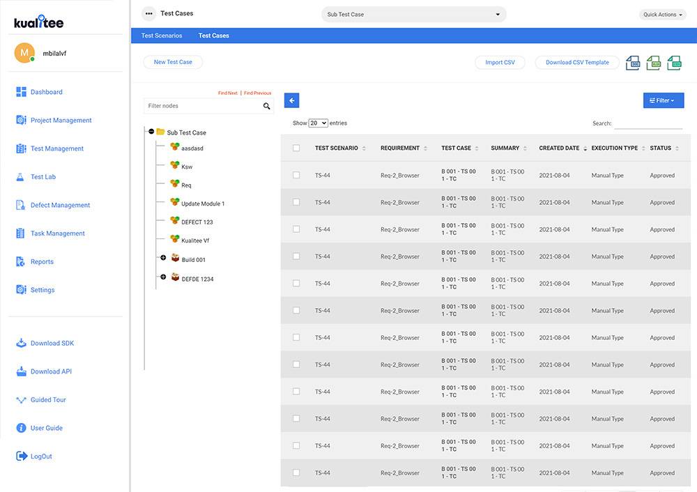Test Case Management Tool | Test Management Software Kualitee