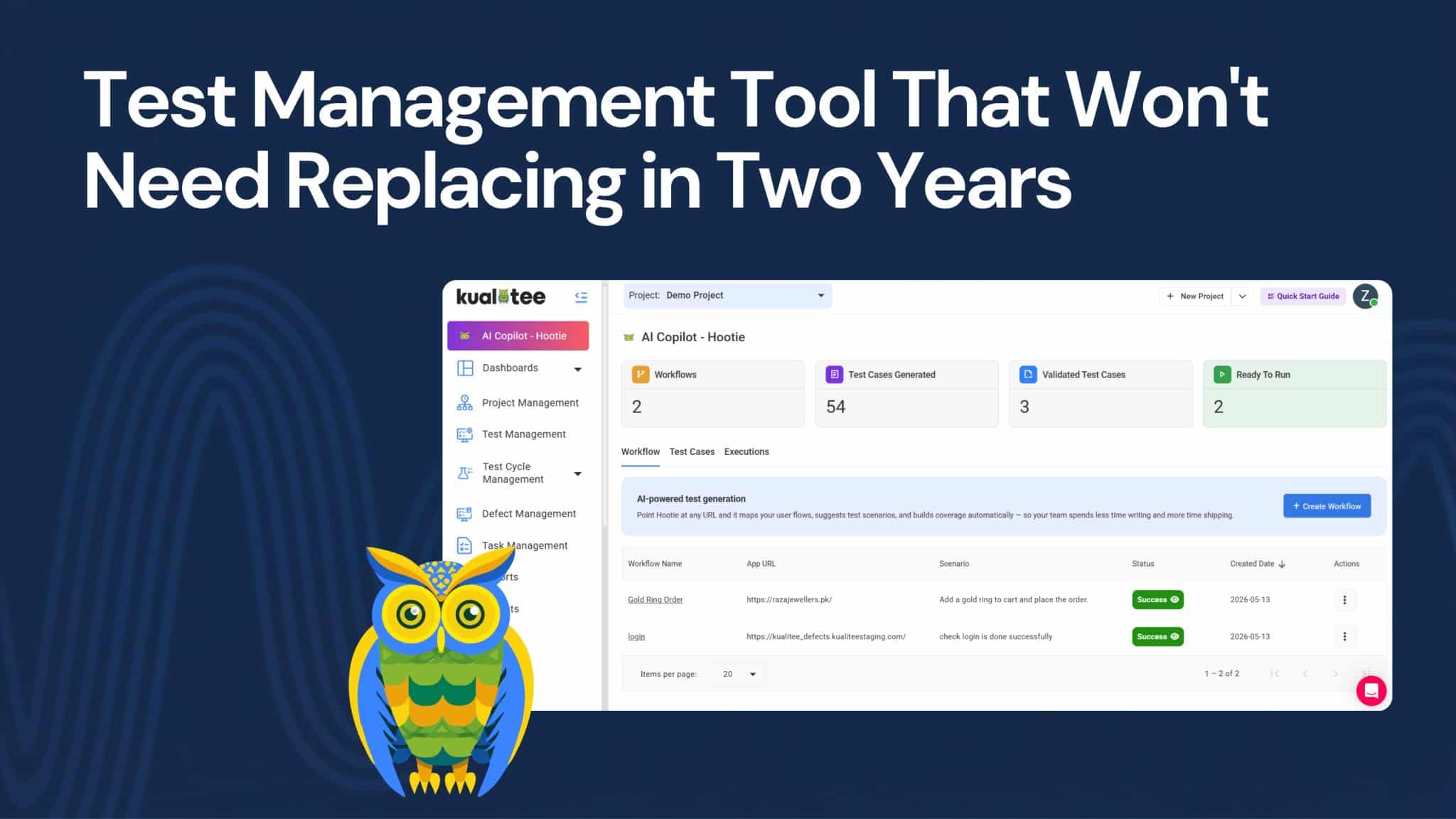 Things to look out for in order to find a test management tool that won't need replacing.
