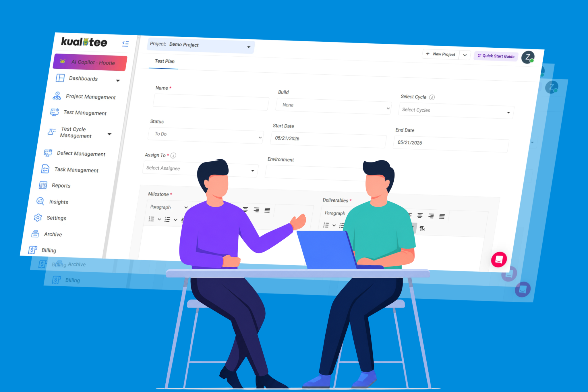Kualitee AI Test Case Generation